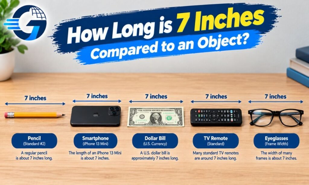 How Long is 7 Inches Compared to an Object?