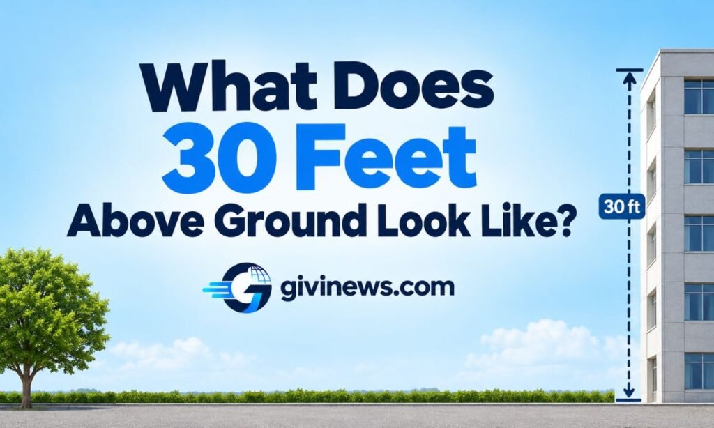 What Does 30 Feet Above Ground Look Like?