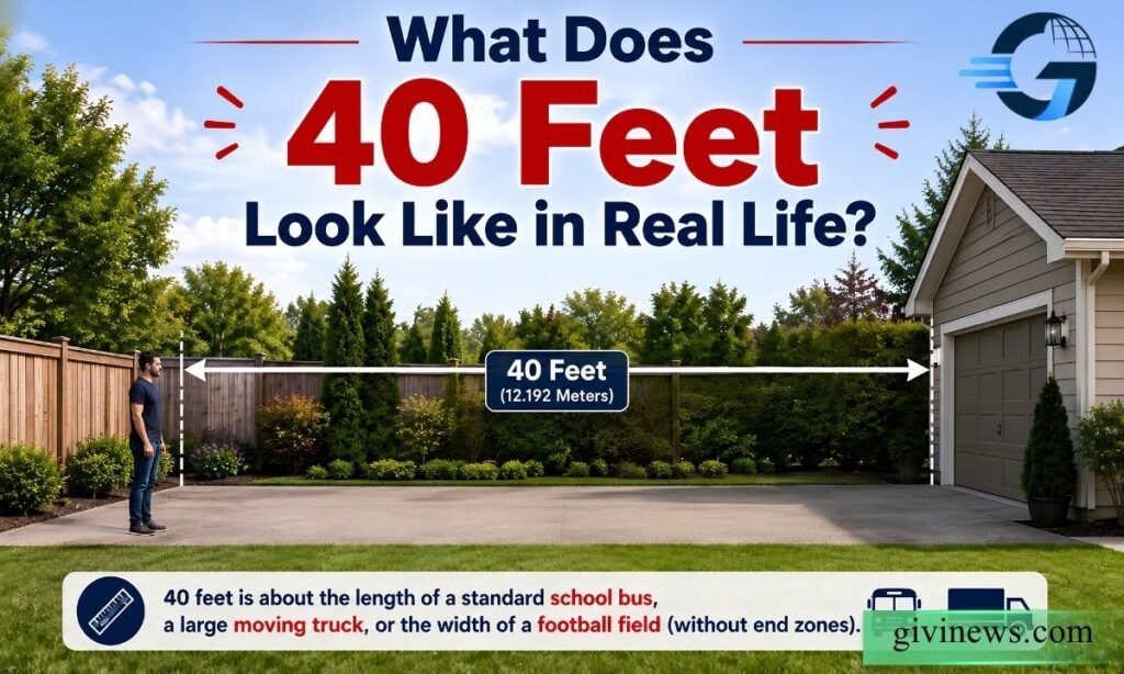 What Does 40 Feet Look Like in Real Life?