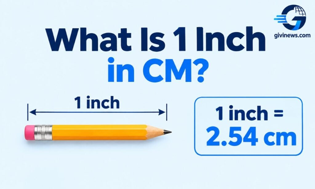 What Is 1 Inch in CM?