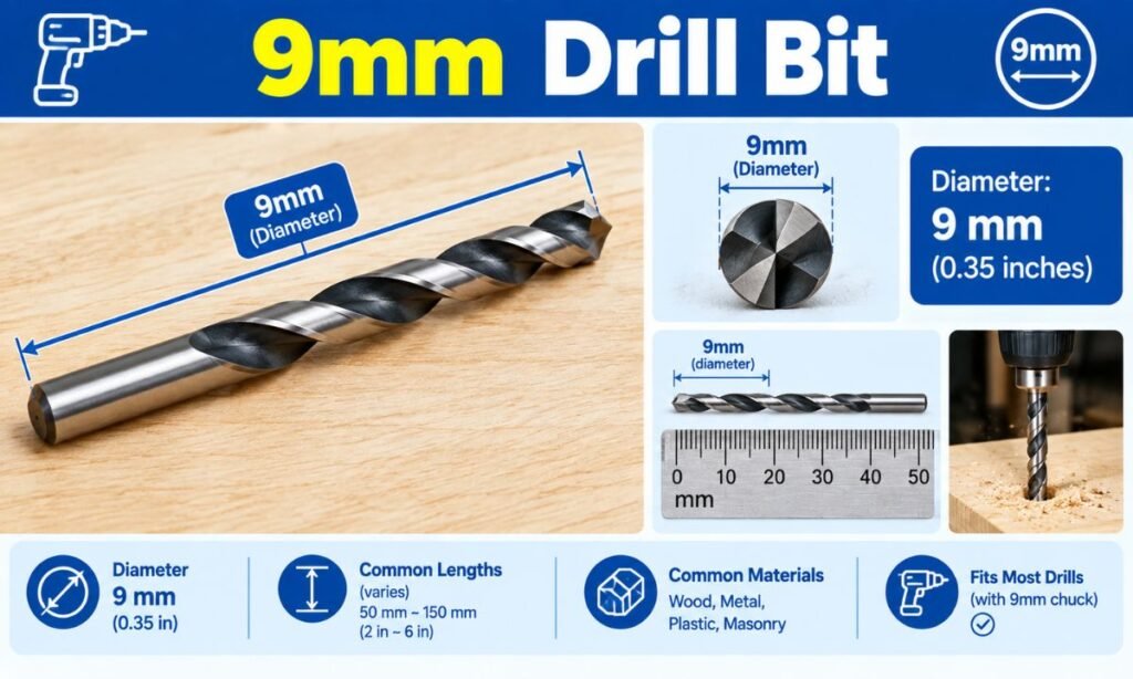 9mm Drill Bit