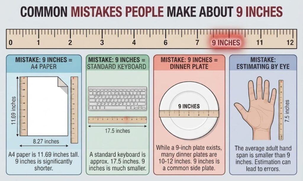 Common Mistakes People Make About 9 Inches