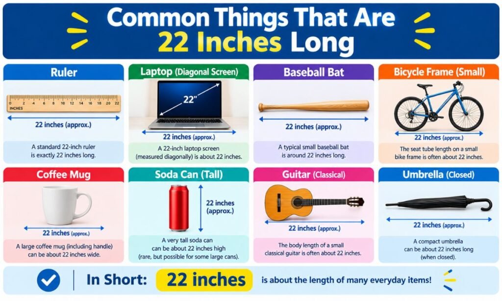Common Things That Are 22 Inches Long