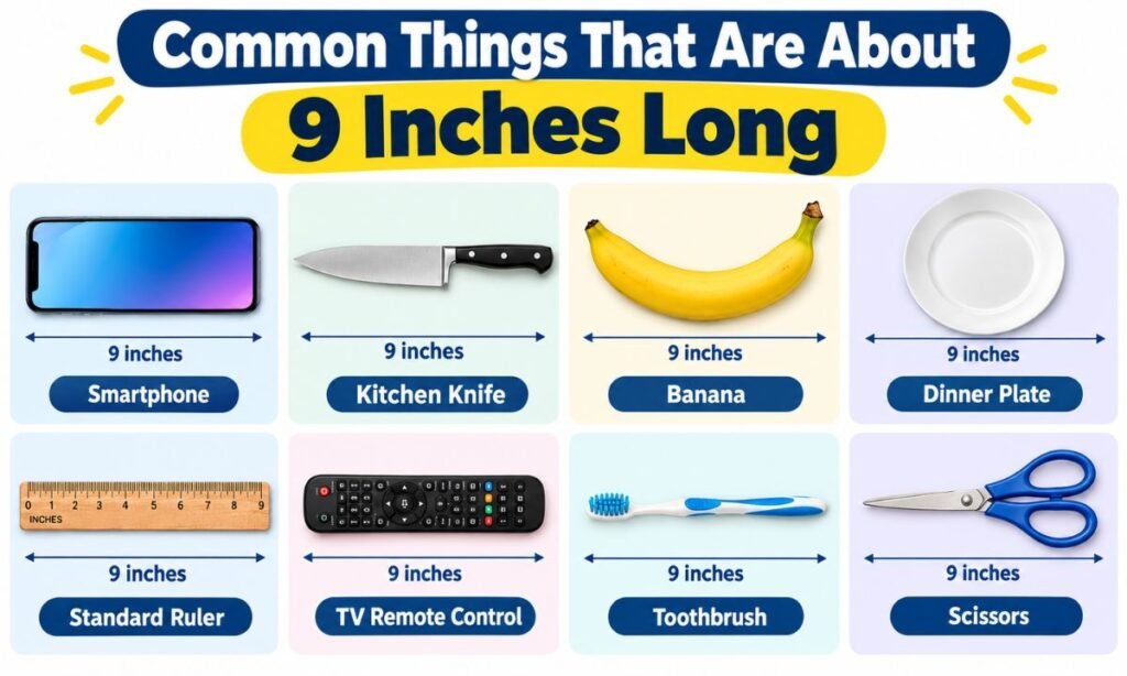 Common Things That Are About 9 Inches Long