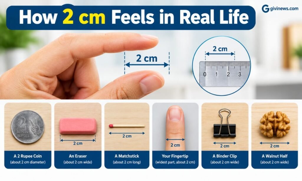 How 2 cm Feels in Real Life