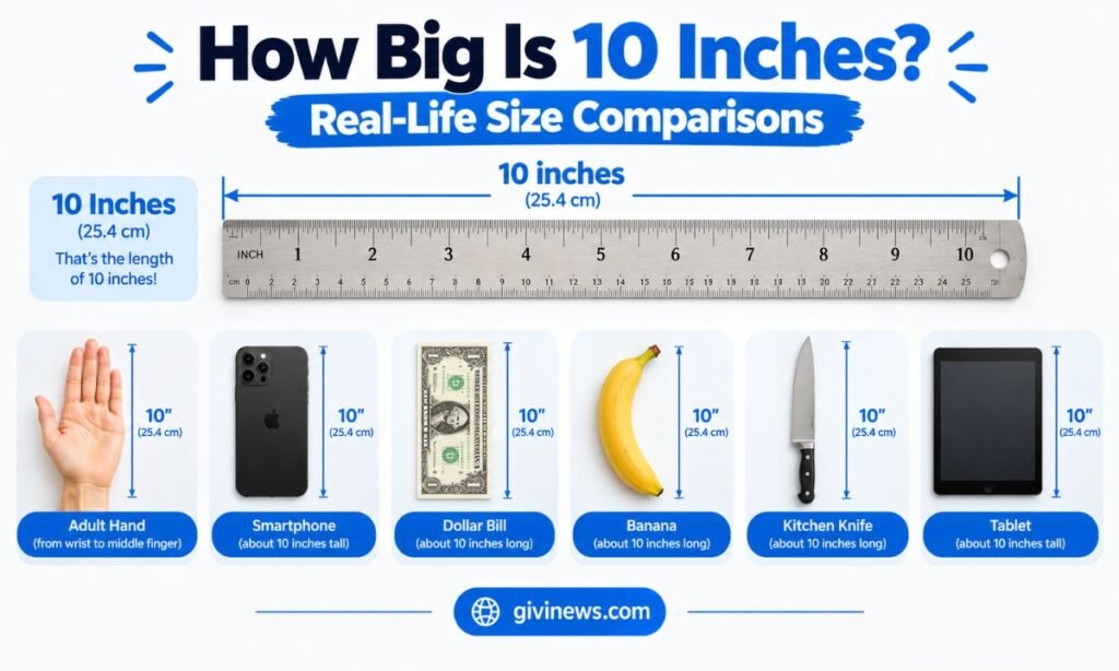 How Big Is 10 Inches?
