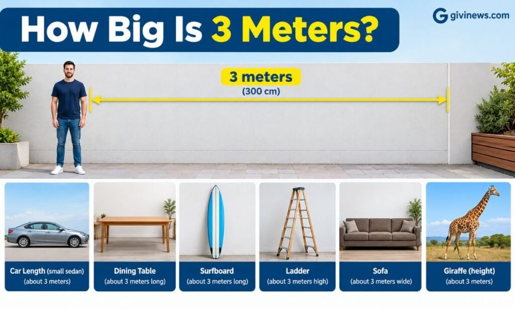 How Big Is 3 Meters?