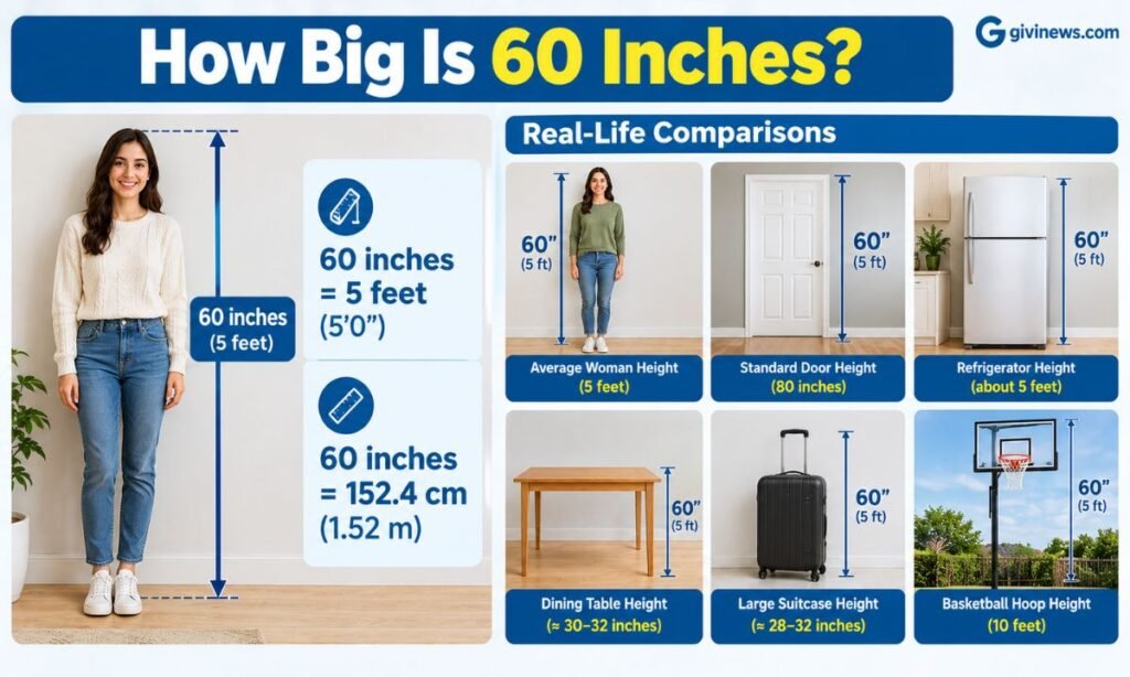 How Big Is 60 Inches?