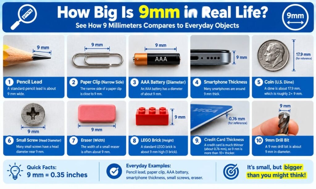 How Big Is 9mm in Real Life?