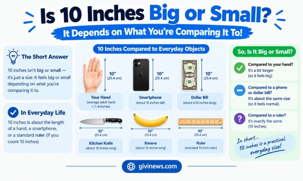 Is 10 Inches Big or Small?