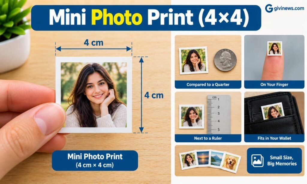 Mini Photo Print (4×4)