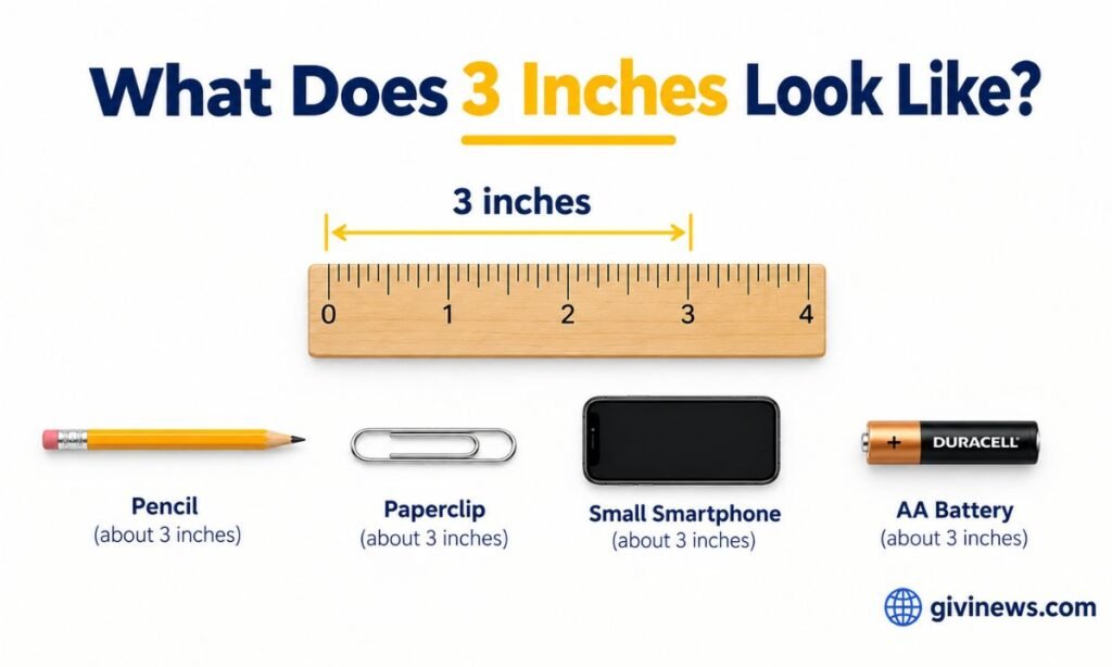 What Does 3 Inches Look Like?