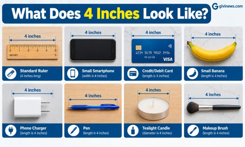What Does 4 Inches Look Like?