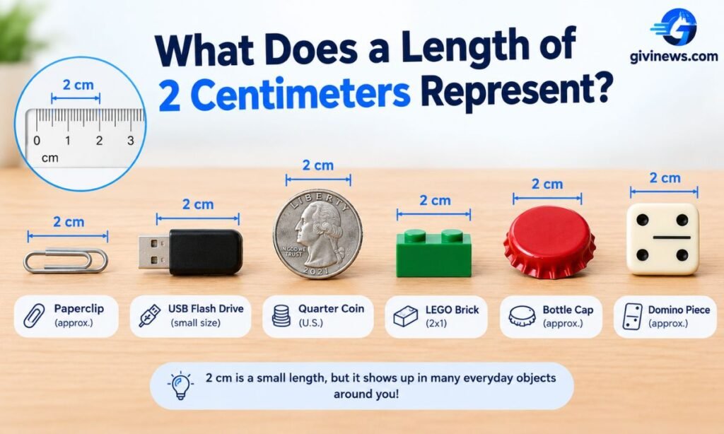 What Does a Length of 2 Centimeters Represent?