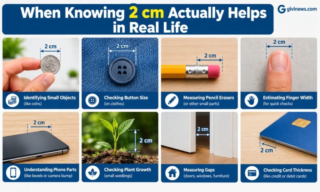 When Knowing 2 cm Actually Helps in Real Life