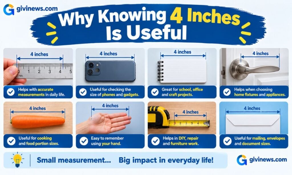 Why Knowing 4 Inches Is Useful