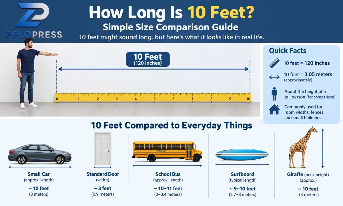 How Long Is 10 Feet? Simple Size Comparison Guide
