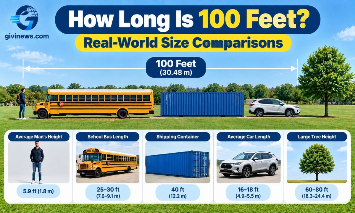 How Long Is 100 Feet? Real-World Size Comparisons