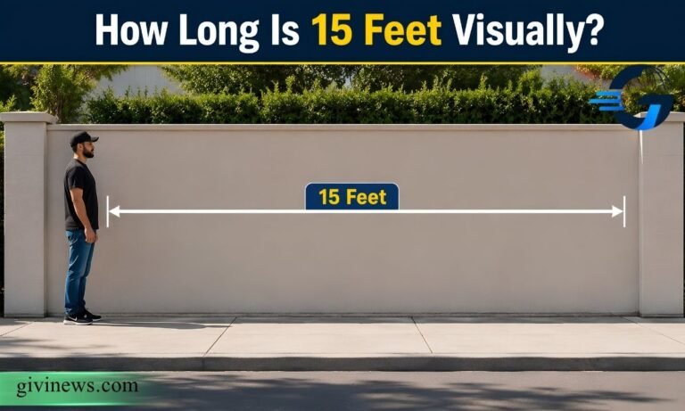 How Long Is 15 Feet Visually? Easy Size Comparisons