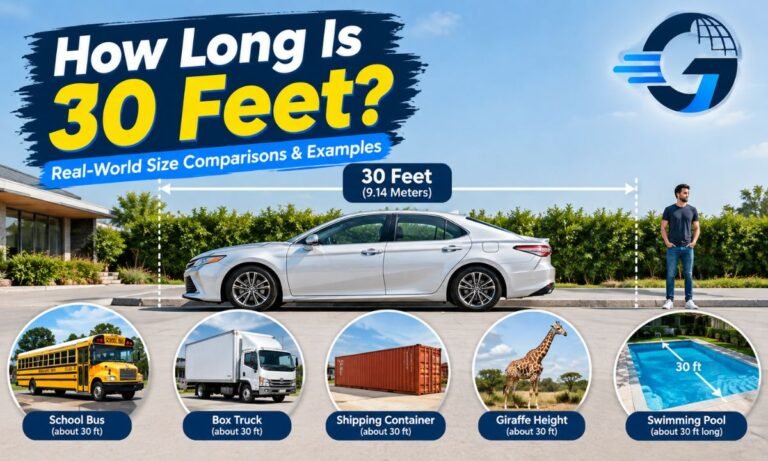 How Long Is 30 Feet? Real-World Size Comparisons & Examples