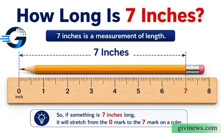 How Long Is 7 Inches? Easy Size Comparisons