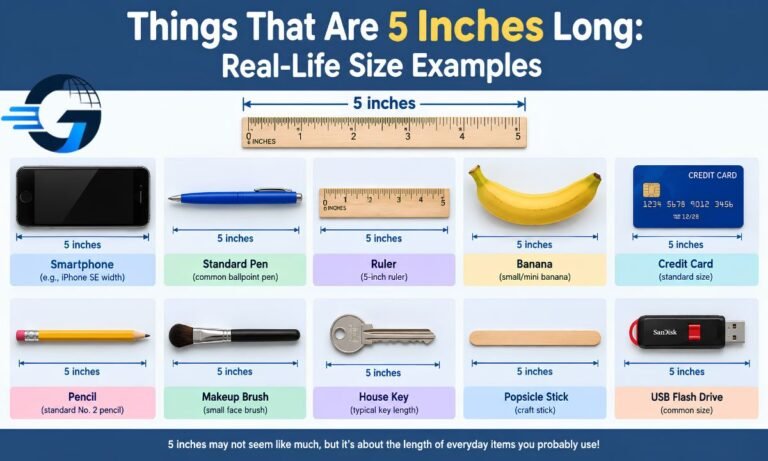 Things That Are 5 Inches Long: Real-Life Size Examples