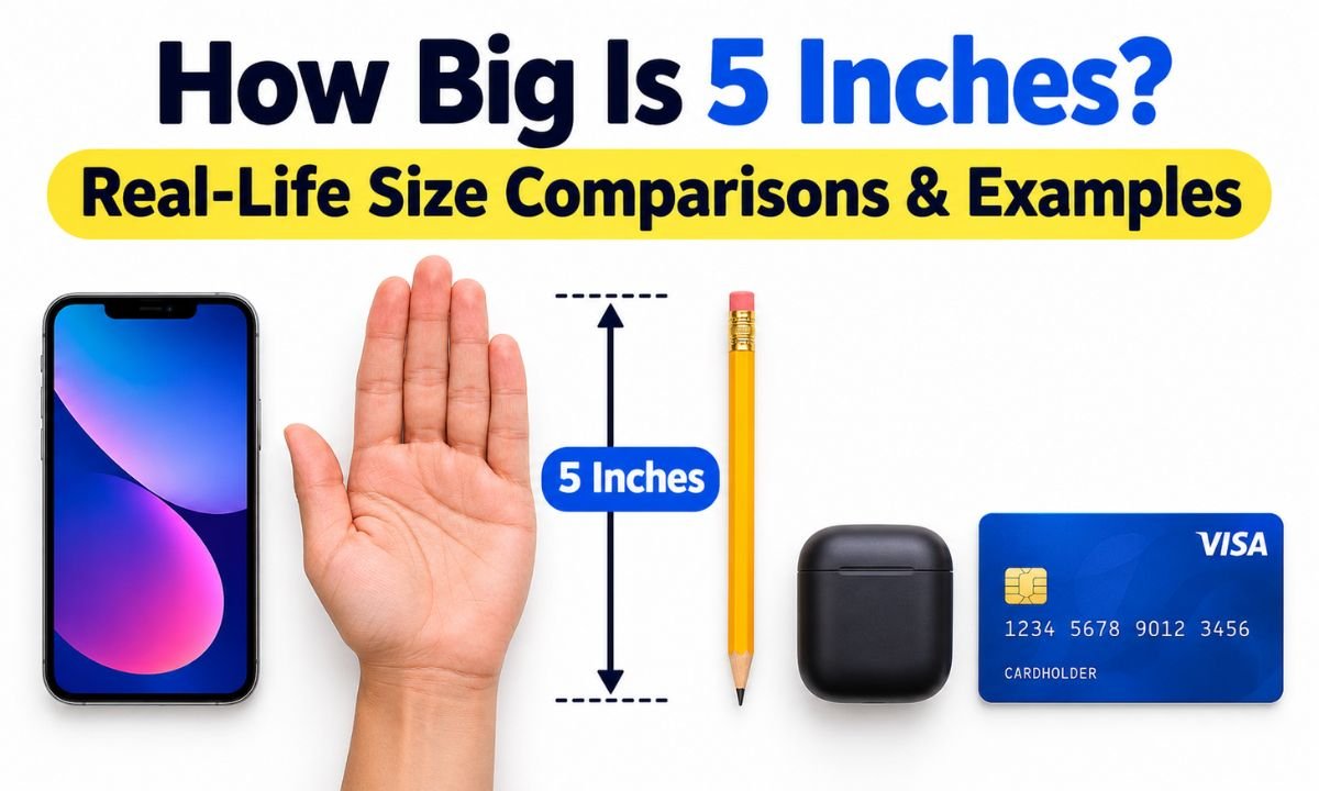How Big Is 5 Inches? Real-Life Size Comparisons & Examples