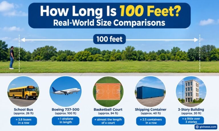 How Long Is 100 Feet? Real-World Size Comparisons