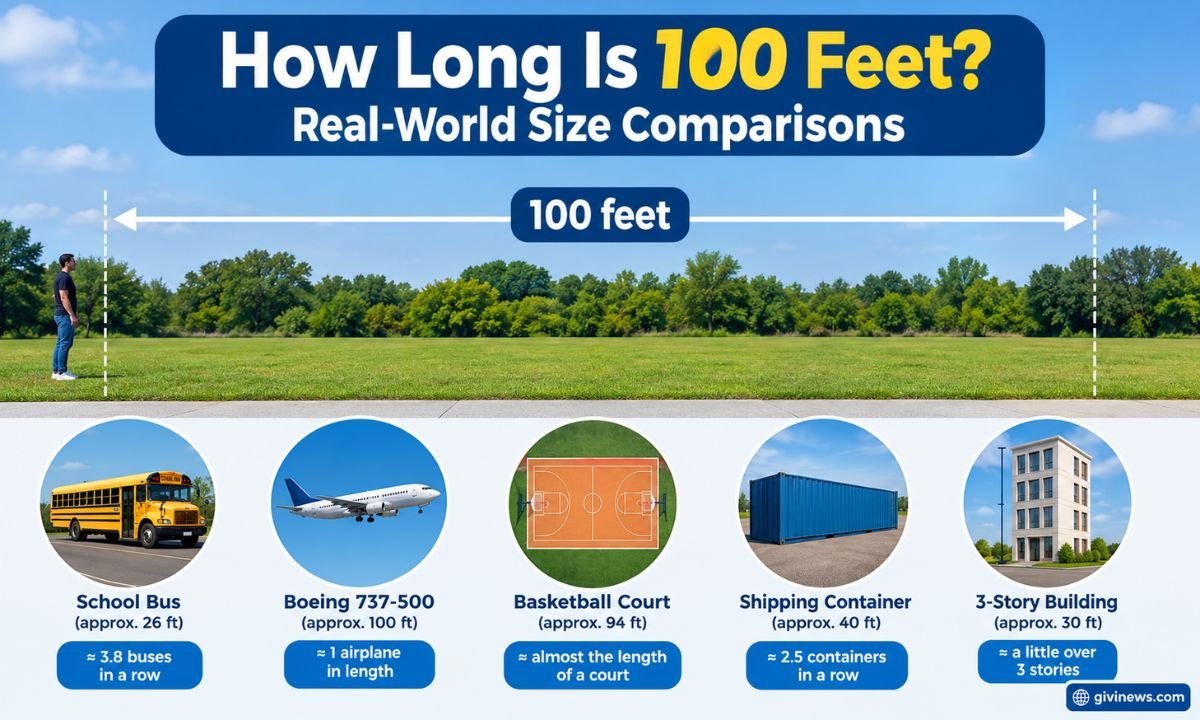 How Long Is 100 Feet? Real-World Size Comparisons